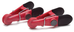 2-Pack Spring Closure Clamp/Clip Set with 1" Opening and Magnet